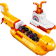Illustration for article titled Legos New Yellow Submarine Comes With Four Perfect Beatles Minifigs